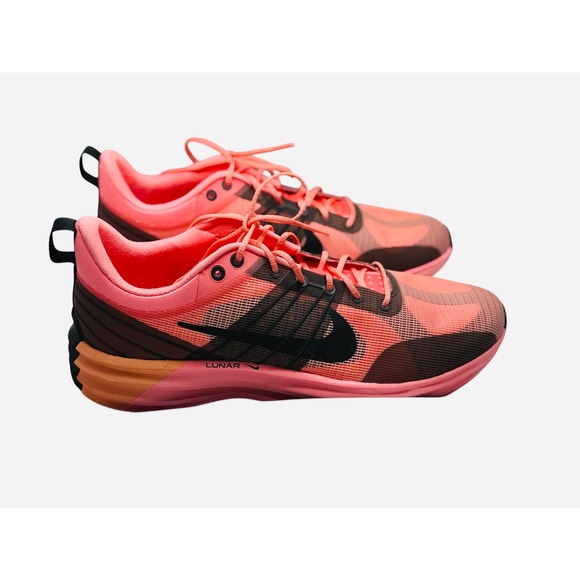 New Nike Lunar Men\'s Running Shoes Size 11 Pink Black‎ Athletic Sneakers PERFECT main image 6